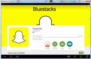 snapchat login bluestacks emulator mac