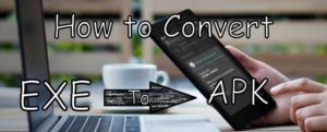 convert .exe to apk android