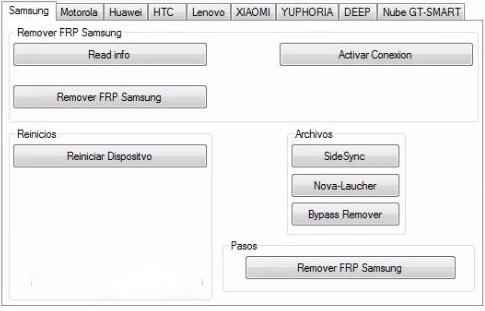 bypass frp with pc