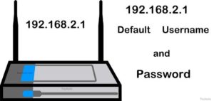 192.168.2.1 login username and password