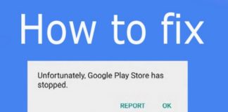 How to fix google play services has stopped error