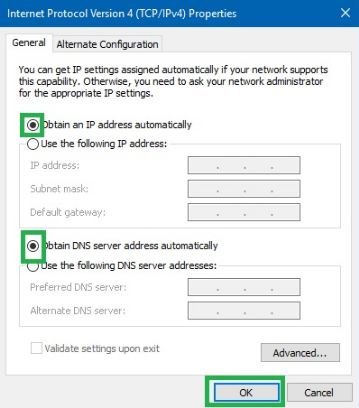 fix windows has detected an IP address conflict