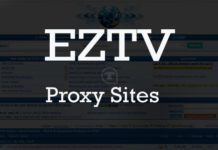 EZTV proxy sites list