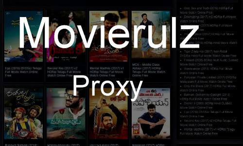Movierulz proxy sites