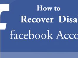 Recover disabled account