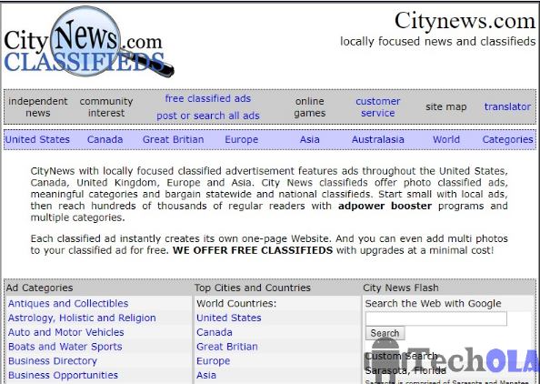 City news - Craigslist alternatives