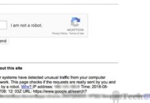 Our system detected unusual traffic from your computer