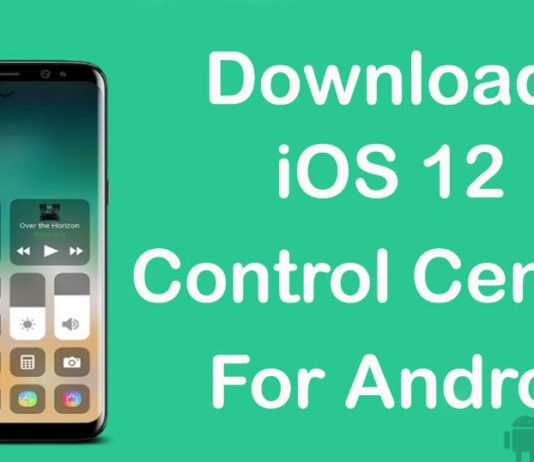 iOS control Center for Android