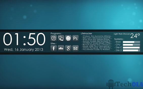 Rainmeter skins