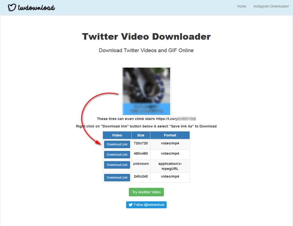 Download Gif and Videos From Twitter