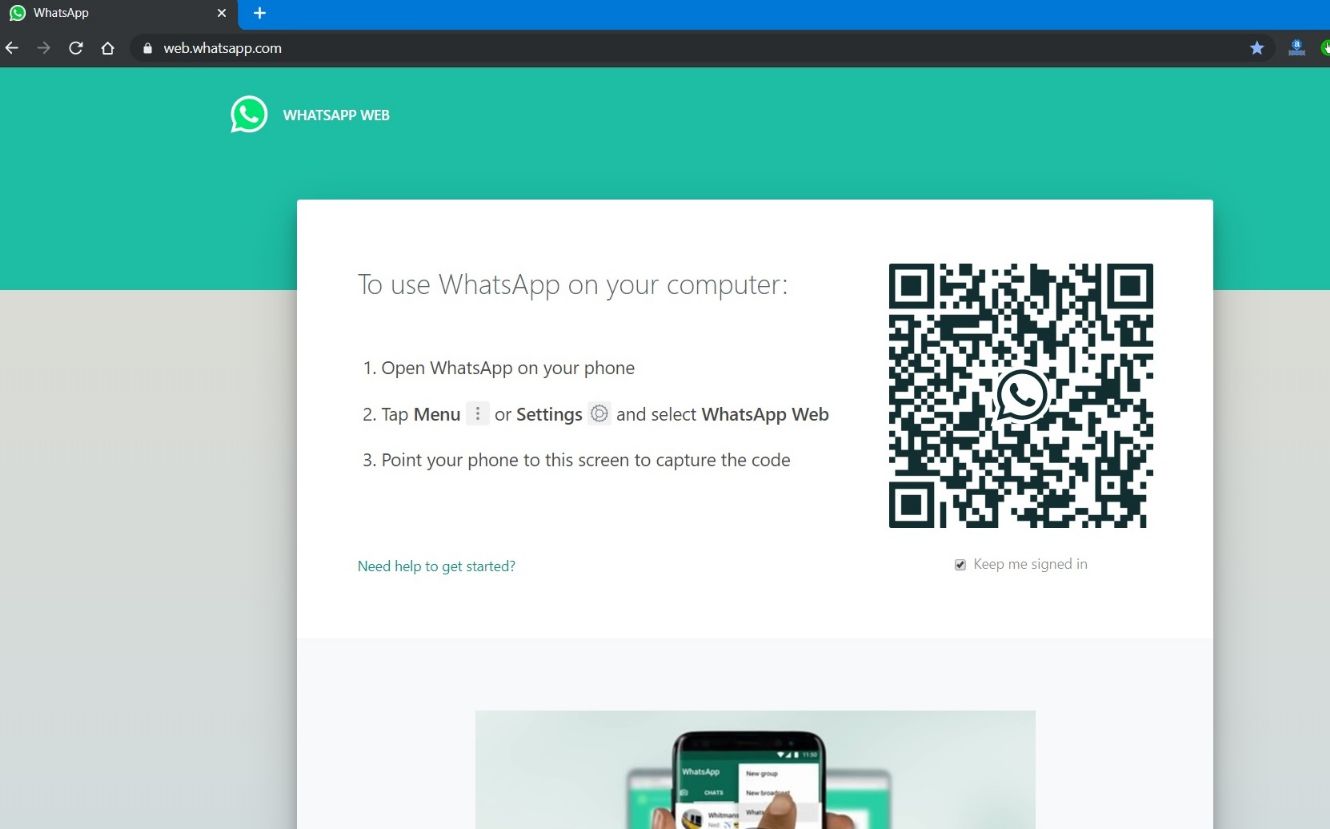 whatsapp web desktop windows